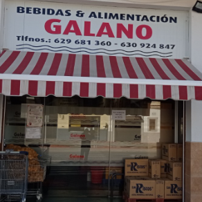 ALIMENTACION Y BEBIDAS GALANO Logo