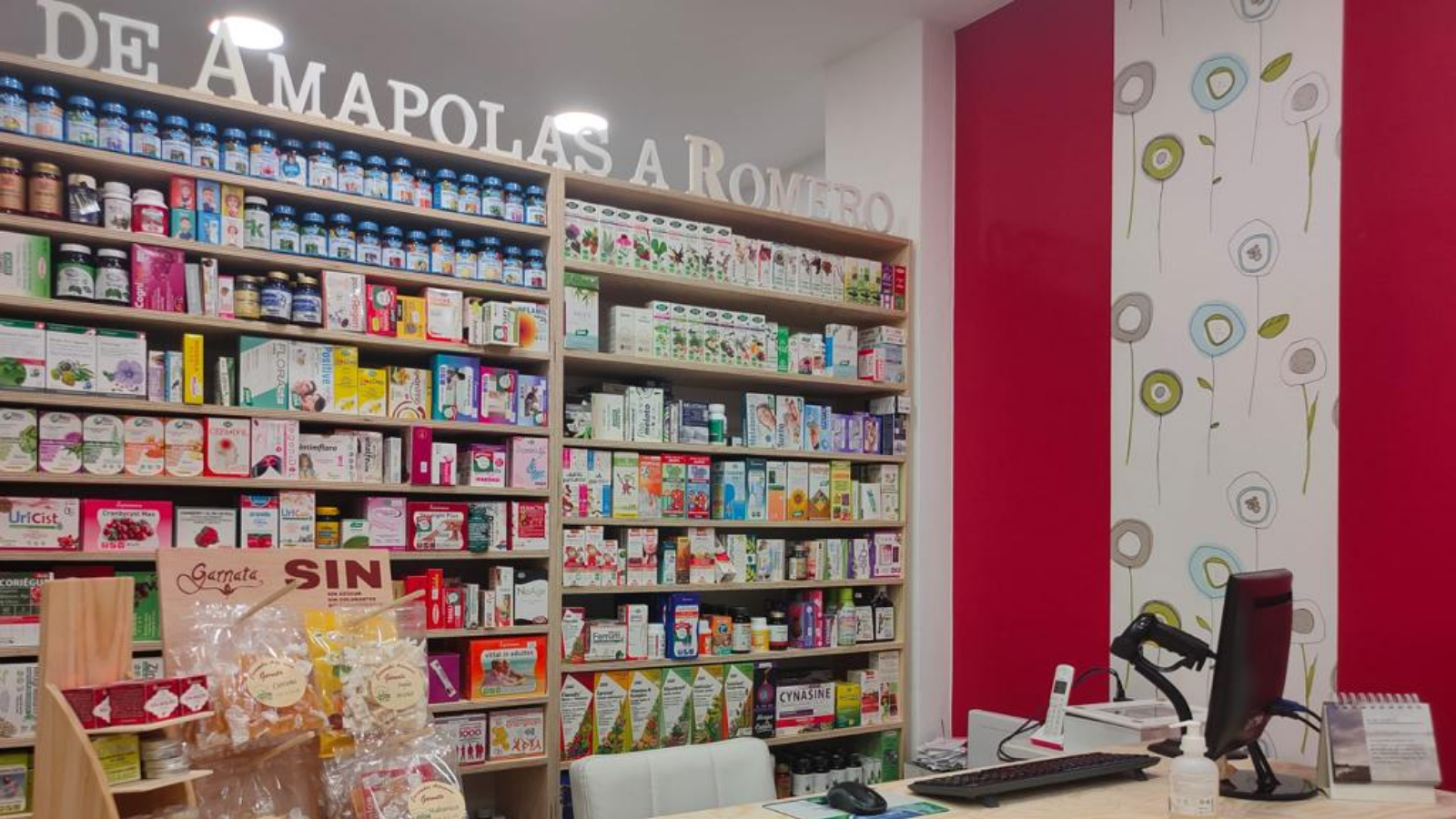 HERBOLARIO DE AMAPOLAS A ROMERO