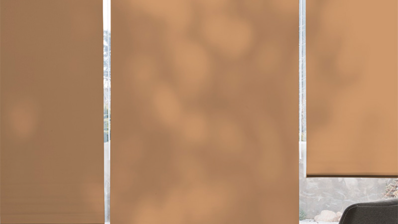 Enrollable translúcido