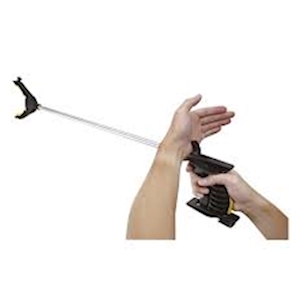 PINZA RECOGEDORA CON SISTEMA DE GATILLO