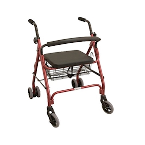 ROLLATOR FRENO PRESION CON ASIENTO
