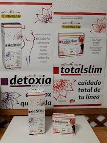 LOTE DETOXIA 500ML - TOTALSLIM 60 CAPS PINISAN