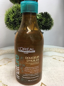 LOREAL NATURE CHAMPU DOUCEUR D´HUILES DE 250 ML.