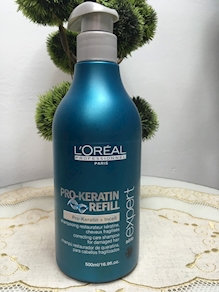 LOREAL SERIE EXPERT PRO-KERATIN REFILL CHAMPU DE 500 ML.