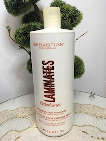 SEBASTIAN LAMINATES CELLOPHANES CHAMPÚ PELIRROJOS DE 1000 ML.