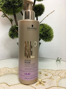 SCHWARZKOPF BLONDME BLUSH WASH LILAC DE 250 ML.