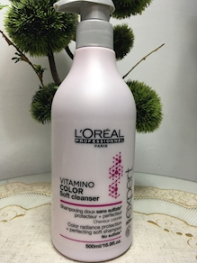 LOREAL SERIE EXPERT CHAMPÚ VITAMINO COLOR SOFT CLEANSER 500 ML.