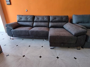 Cheislongue con asientos visco 6 cm