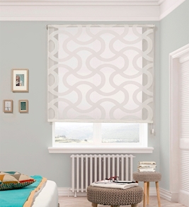 Millanes estor enrollable translúcido color blanco de 170 x 250