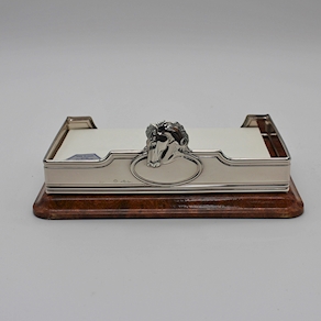 Portanotas plata Pedro Durán 109353 Mod EQUUS 15x10x5