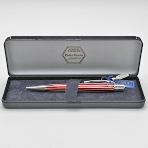 Bolígrafo plata Pedro Durán 109323 CONCEPT rojo