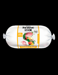 DIBAQ SENSE DOG SNAX BAR POLLO & PATO 200GR
