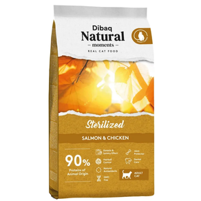 DIBAQ NATURAL MOMENTS ESTERIZADOS SALMON 7KILOS GATO