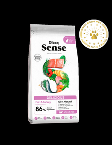 Dibaq Sense Grain Free Delicious ( FSHI & PAVO) 6 KILOS