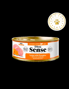 Dibaq Sense Cat Esterilizado Pavo con Calabaza