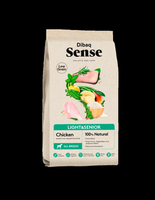 Dibaq Sense Low Grain Pollo Light o Senior 2kilos