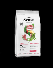 Dibaq Sense DOG Grain Free CORDERO pienso para perros 12Kilos