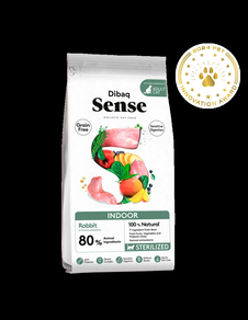 Dibaq Sense Grain Free Indoor ( CONEJO) 1.5 KILOS GATO