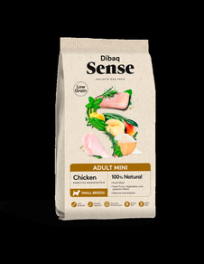 Dibaq Sense DOG Low Grain ADULT MINI (Chicken)2 kilos